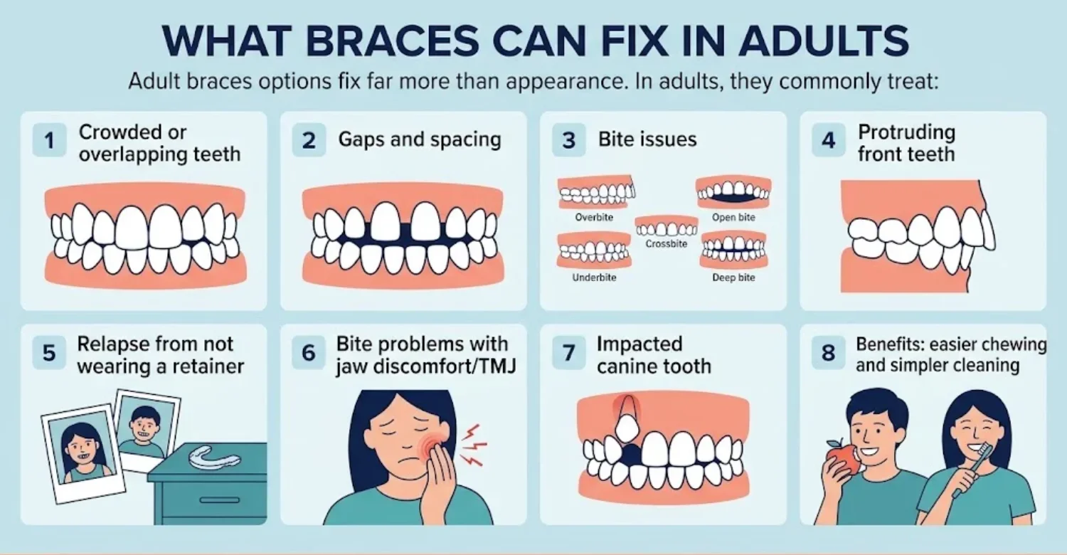 Adult Braces Options INFO3